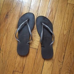 Brown/Bronze Havaianas Flip Flops